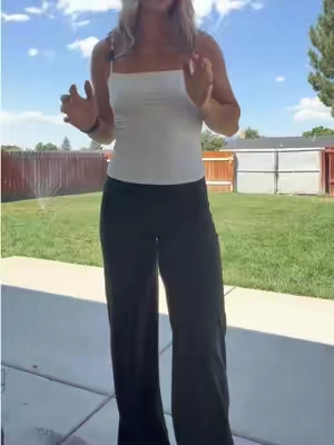 Best wide leg yoga pants! #widelegpants #yogapants #leggings #pants #cuteclothes 