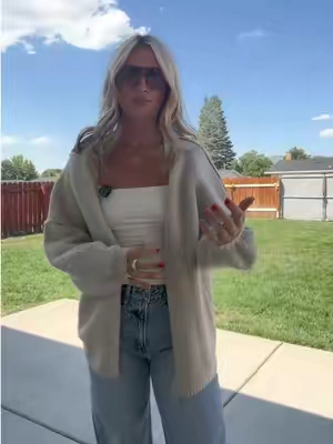 This cardigan is going to get worn all fall and winter! #cardigan #sweater #falldealsforyou #womensoutfits #cuteclothes 
