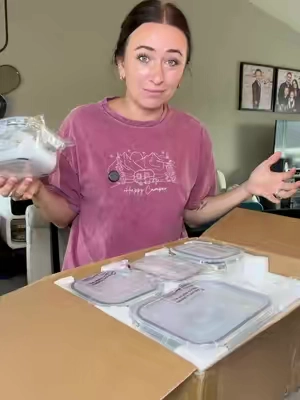 this is crazy for 18 containers 🤯👏🏻 #crunchymom #foodprep #kitchenupgrades #glasscontainer 