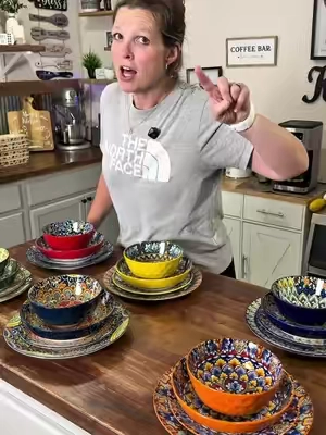Make every meal feel a little more special with the vancasso SIMI Dinnerware Set. 🍽️ These beautiful bohemian-style porcelain plates and bowls instantly add color and personality to your table while still being practical for everyday use. They’re microwave and dishwasher safe, scratch resistant, and available in multiple set sizes for 4 or 6 people. #vancasso #dinnerware #bohohome #tiktokshopcreatorpicks #creatorsearchinsights 
