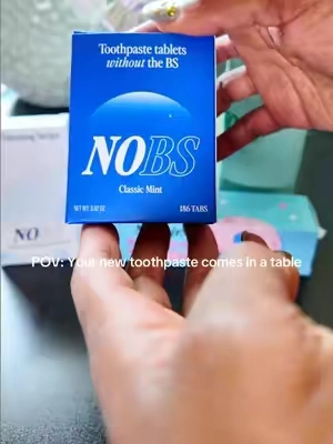Y'all get the bundle.   #nobs #nobstoothpastetablets #nobstoothpaste #nobsreview 
