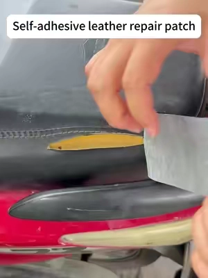 Leather repair tapes 