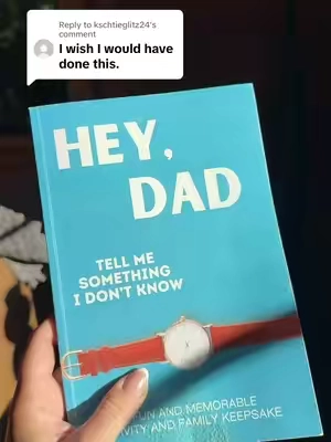 Replying to @kschtieglitz24 I am so sorry 😞 💔. Time is precious and never guaranteed.  #family #dadgifts  #giftfordad  #larkinroad #journal 