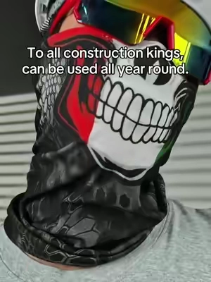 Tenía que protegerme❤️. #facemask #neckgaiter #sunprotection #construction #TikTokshopbacktoschool 