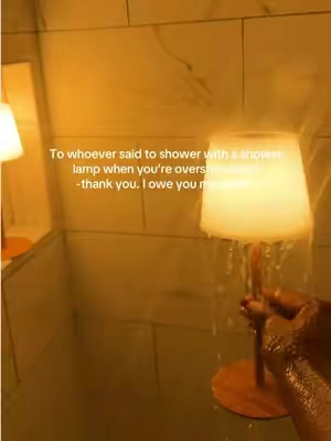 The most relaxing part of my day 😌  #showerlamp #relaxation #showertok #tiktokshopcreatorpicks 