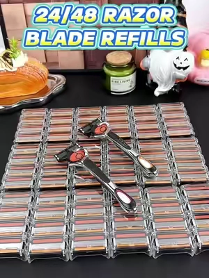Se me acababan las cuchillas demasiado rápido… hasta que encontré este set 🪒 #RazorBlades #MensGrooming #TikTokshopbacktoschool #dealsforyoudays #TikTokShopDealsforYouDays 