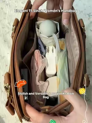 Gift for mom? She'll adore this bow beauty. 🎀💝 Elegant leather, thoughtful design. Her new favorite! 🥰#TikTokshopbacktoschool #backtoschool #everydaybag #minibag #cute 