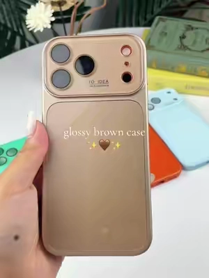 🤎#brownaesthetic #iphonecase #phonecase #neutralcase #browncase