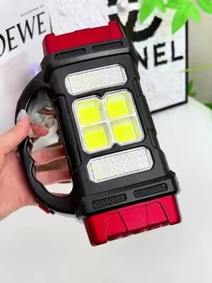 Toda familia necesita esta linterna multifunción de emergencia con panel solar🔦 #LinternaEmergencia #SeguridadHogar #fyp #TikTokShop#fouyou 