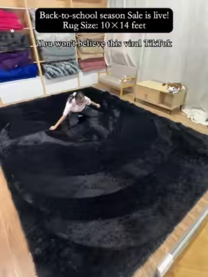 Textured black plush rug, large size perfect for living room and dorm shots#rug #rugtok #rugs #fyp #outdoorfun #rugby #tiktokshop #roomdecor #homedecor #decor #decoration #fypシ゚viral #funinthesun #Funinthesun #summerwins #dealsforyoudays #SummerVibes #TikTokshopbacktoschool #tiktokbacktoschool #Backtoschool #dormdecor#Backtoschoolseason #tiktokshopsummersale #halloweenfinds #fallhomedecor #TikTokshopbacktoschool