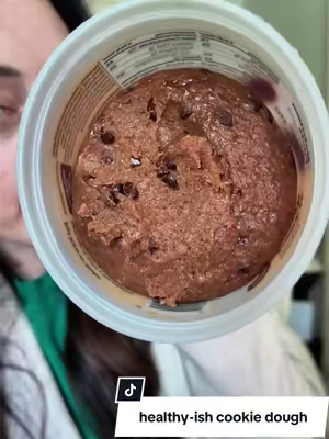 Healthy edible cookie dough that's actually satisfying. Gluten-free, low sugar, no seed oils, and made for your late-night sweet tooth. @Hungryroot  #healthysnacks #ediblecookiedough #glutenfreesnacks #lowsugarsnacks #betterforyoufoods