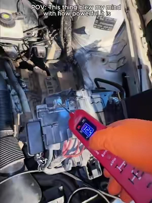 One single tool to test your power probe, test light, and relays! 🛠️⚡ Right now, the price is killer and shipping is free！ How to diagnose ANY car electrical issue in under 30 seconds 🛠️💡 Stop paying mechanics to fix simple wiring issues! 🚗⚡ Car won't start? Check your relays and fuses first! 🛠️🔥 The ultimate electrical diagnostic tool you need in 2027! 🚙💡 Multifunctional Power Circuit Probe Tester, suitable for 12–24V DC automotive circuit testing, integrating a power probe, test light, relay tester, fuse voltage detector, and auto short/open circuit finder into one electrical tool. The wire is about 16 feet long, covering the entire vehicle range. Suitable for passenger cars, pickup trucks, heavy-duty trucks, construction vehicles, and more. When your car won't start, the AC isn't cooling, wipers stop working, the horn won't sound, power windows fail, or headlights won't turn on, are you still planning to spend hundreds at a repair shop for troubleshooting? This tool helps you diagnose and fix those faults on your own. Automotive Circuit & Relay Tester,12V/24V Vehicle Electrical Diagnostic Probe,Voltage Polarity Continuity Short Circuit Detector for Auto Repair #mechanicsoftiktok  #tooltok  #automotiveelectrical  #diymechanic  #CarRepairTips 