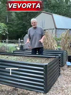 【SummerFinds】VEVOR Metal Raised Garden Bed, Outdoor Galvalume Planter Garden Box, Open Bottom Design, Large Planter Raised Bed for Growing Vegetables, Flowers, Herbs, and Succulents, Gray #TikTokshopbacktoschool #homemakeover #raisedbed #raisedbedgarden #garden 