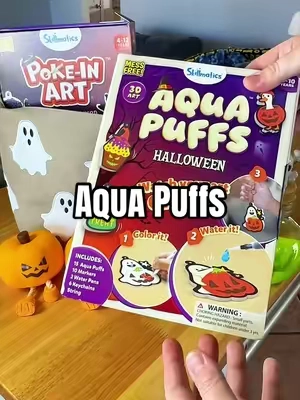 A Halloween craft + boo basket filler in one 🎃✨ #boobasket #boobasketideas #screenfreeactivities #halloweencrafts #kidshalloween 