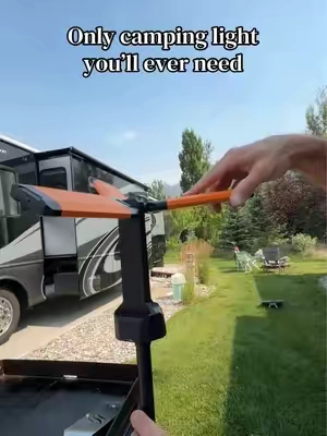 Having a good camping light is a must. You never know what kind of situation you might end up in where you need a little extra visibility. And having one that you don’t have to plug in comes in real handy. #campinglife #campinggear #campinghacks #rvlife #rvaccessories 