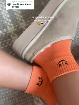 Replying to @sissyalaalaa same same #halloween #halloweensocks #socks #spookysocks #tiktokshopcreatorpicks 