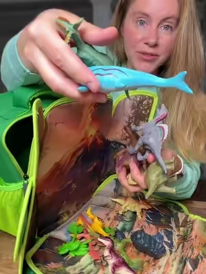Perfect gift for dinosaur loving kids! @Hahaland #giftforkids #dinosaur #TikTokshopbacktoschool #BackToSchool #toddlermom 