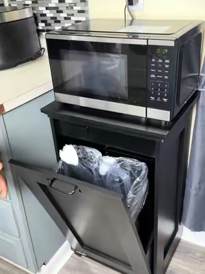 FUFU&GAGA Air Purifying Trash Can Cabinet,Trash Can Cabinet with Air Purifier,Trash Cabinet with hit trash bin, Kitchen Trash Can Cabinet. #trashcan #KitchenHacks #trashbin #TikTokshopbacktoschool #tiktokcreatorpicks  @FUFU&GAGA 