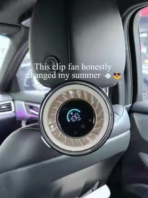 This fan goes with us everywhere in the summer. ☀️🥵 We clip it onto the stroller, use it in the car, and bring it on every family outing. It's small, portable, and surprisingly powerful. 💨❄️ One of those things you don't realize you need until you have it. #coolhill #SummerFinds #TikTokshopbacktoschool #portablefan #cool 