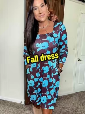 This fall dress checks all the right boxes! @DOKOTOO-US #dress #longsleevedress #falldress #dresswithpockets #TikTokshopbacktoschool 