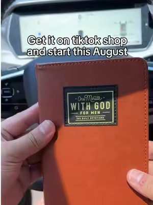 Every man out there needs this book right now. click the link to grab one #minutewithgod #flasnsalle #devotionalformen #faithbasedjournal #TikTokShopDealsforYouDays 