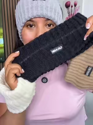 Women's Soft Knit Headband with Fringe - Knotted Zigzag Athleisure Ear Covers for Gym & Exercise, Sweat-Locking #headband #bandanas #blackfriday 
