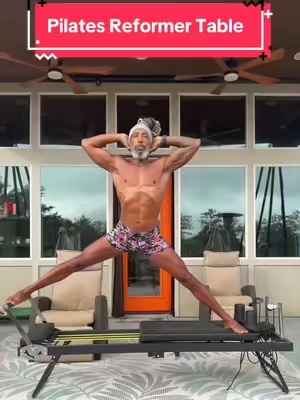 Pilates on a reformer is different. This isn’t just resistance training—it’s connection training. 🧘🏾‍♂️🔥 The reformer creates constant, controlled resistance that forces you to stay connected to every movement. Your core stabilizes. Your muscles lengthen and contract. Your balance, breathing, mobility, strength, and coordination all have to communicate. There’s no just “moving the weight.” You have to feel it. Control it. Breathe through it. Flow through it. That’s the mind-muscle connection on another level. Your arms connect to your core. Your core connects to your hips. Your hips connect to your legs. Your breath connects to the movement. Eventually, you and the machine become ONE. That’s what I love about reformer Pilates—it trains the entire body while demanding the presence of the entire mind. FULL BODY. FULL MIND. ONE FLOW. 💯 Movement is medicine. Connection is power. #Pilates #ReformerPilates #MindMuscleConnection #FullBodyWorkout 