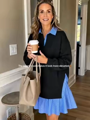 The perfect office outfit for when you want to be comfortable but still look professional.💻#oufitideas #falloutfits #womenfashion #workoutfit #everydayoutfit 