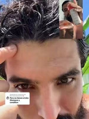Shampoo y acondicionador para mejorar densidad, minimizar caída y mantener un cabello sano  #shampoo #shampooandconditioner #menshair #HairCareTips #hairproduct 