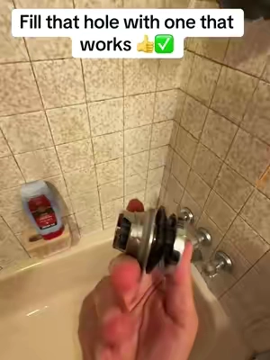Now you can fill the tub with no issues! #bathtubstopper #drainplug #hibbent #tiktokshopcreatorpicks 