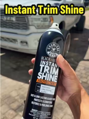 Bring faded black trim, plastic, tires, and more back to life with Chemical Guys Black on Black. Easy spray-on application for a clean, deep black finish.  #ChemicalGuys #BlackOnBlack #CarDetailing #AutoDetailing #TruckDetailing