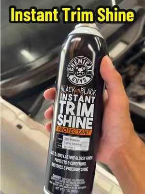 An easy way to bring old, faded black trim back to life 🖤 Works great on exterior plastic and those faded areas that make your truck look older than it is #ChemicalGuys #BlackOnBlack #TruckDetailing #CarDetailing #TrimRestoration