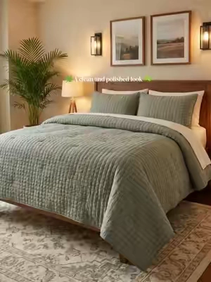That minimalist yet elevated vibe is seriously timeless. Honestly, this might be my favorite bedroom upgrade of the year.#Lifestyle #cozylife #cozyathome 