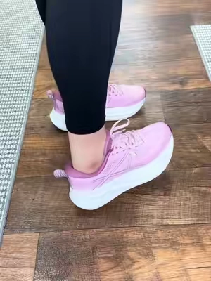 Zapatillas de running para mujer: amortiguadas, antideslizantes, cómodas y ligeras; ideales para gimnasio, entrenamiento y soporte del arco.#backtoschool#