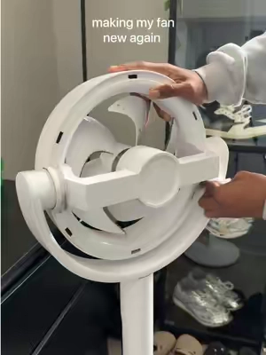 no wonder why my room was so dusty | #cleaning #fan #room #essential #fyp