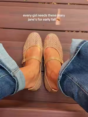 obsessed @Cushionaire 🧸✨☕️ #meshmaryjanes #fallfashion #maryjanes #earlyfallshopping #cushionare 