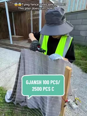 🔥 Fix Fences, Cages & Upholstery Like a Pro! 🔧🐷 Our C Clips Hog Ring Pliers Kit makes repairs FAST, EASY & STRONG 💪 Perfect for auto seats, pet cages, fencing, chicken wire & more! Don’t waste money on expensive repairs — grab yours NOW before they’re gone 🚀🛒 Limited stock available! Tap “Buy Now” and upgrade your toolbox today ⚡ #TikTokshopbacktoschool  #AmazonFinds #DIYTools #ToolTok #HogRingPliers