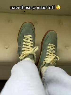 These puma palermos fit a little narrow so I suggest sizing up a half size #pumapalermo #puma #shoes 