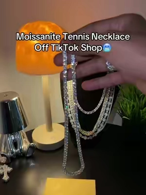 #tennisnecklace #moissanite #moissanitejewelry #vvs #moissanitevsdiamond 