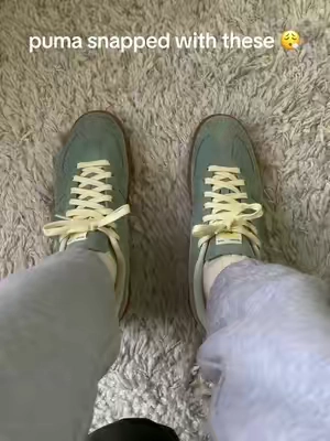 These puma palermos fit a little narrow so I suggest sizing up a half size #puma #pumapalermo #shoes 
