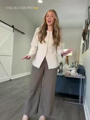 I love this one  #blazer #officeoutfits #workwear #professional #elevatedfashion @btfbm_shop 