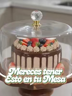 La elegancia y calidad en un solo producto 🥰 olvídate de que las moscas se te paren en tu comida o de que les entre el polvo ✨✨🍰🎂🎂 #jennyclaros #hondureñosenusa🇭🇳🇺🇸 #parati #pasteles #tiktokshop 
