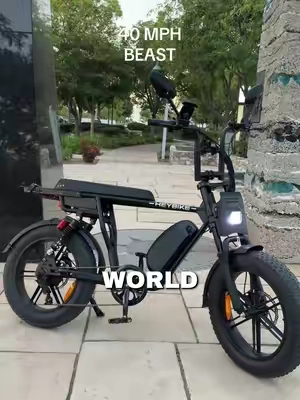 Fastest E-bike for work . Heybike Saturn. E-bike for adults. @Heybikesports #heybike #ebike #fast #pov #bikelife 