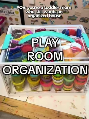 Crafty mom + organized mom CAN coexist 😂👏🏽