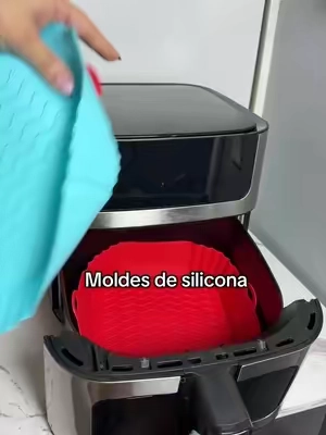 protectores para Air Fryer ·   moldes de silicona para Air Fryer · accesorios para Air Fryer · recipientes de silicona Air Fryer · liners para Air Fryer · protectores reutilizables Air Fryer ·  cómo mantener limpia la Air Fryer #ProtectoresParaAirFryer #MoldesDeSilicona #AccesoriosAirFryer #AirFryer #CocinaFacil