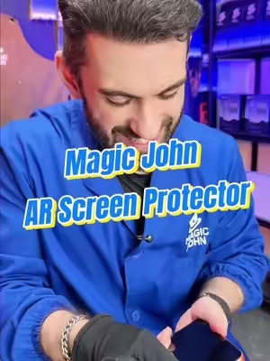 The Latest Generation of Screen Protection? #MAGICJOHN #losangeles #foryoupage❤️❤️ #screenprotector 