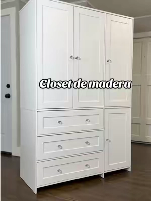 Respuesta a @Karen Merlos closet de madera @VOWNER HOME #paratiii #TikTokshopbacktoschool #closet #armario #closetorganization 