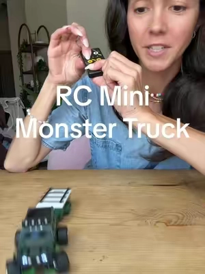 real rc car with a trailer small but mighty #rccar #remotecontrolcar #monstertrucks #kidstoys #stockingstufferideas 