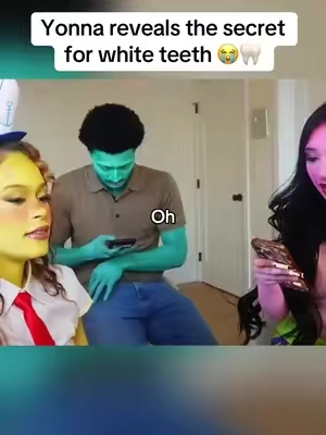 Yonna reveals her secret for white teeth…