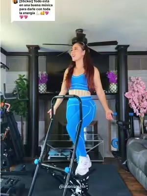 Respuesta a @Mimi’s 🐚🧡🐼🩵 Aquí va una vez más porque esta canción me encanta y, al parecer, a muchos de ustedes también 😂💕 Si ya les aburrió, pueden deslizar, pero yo todavía no la supero 🤭 Gracias, mi bella Mimi, por apoyarme siempre y llenarme de energía en cada LIVE. 🥹💖 #BackToSchool #cardio #motivación #stairstepper #MerachSuperBrandDay 